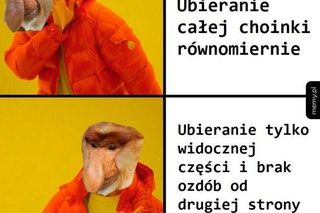 Najlepsze memy o ubieraniu choinki