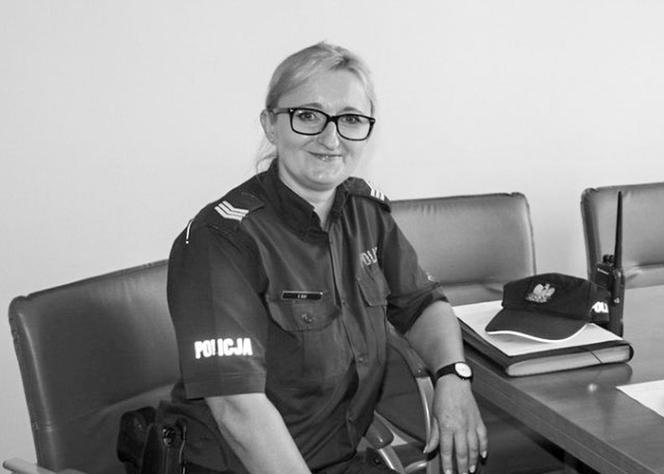 Smutek i żal w wśród policjantów z Żagania. Walkę o życie przegrała aspirant Elżbieta Bąk