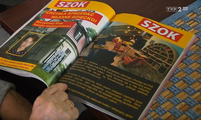 Barwy szczęścia odc. 2599. Wywiad Bruna w "Szoku" o matce Tadzia