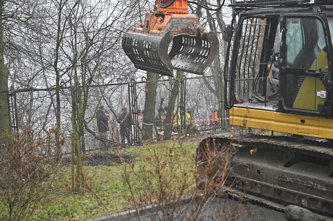 Wielka akcja policji w Nowym Dworze Mazowieckim. Znaleziono ludzkie szczątki