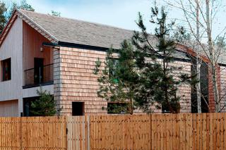 Bryła i wnętrza nowoczesnej chaty