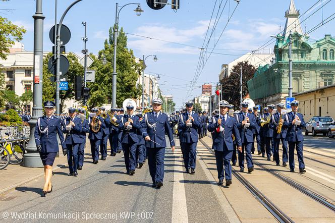 Wojewódzkie obchody Święta Policji w Łodzi