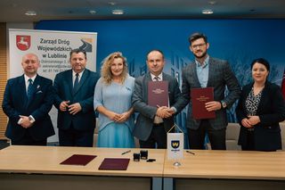 Trzy nowe drogi w województwie lubelskim.