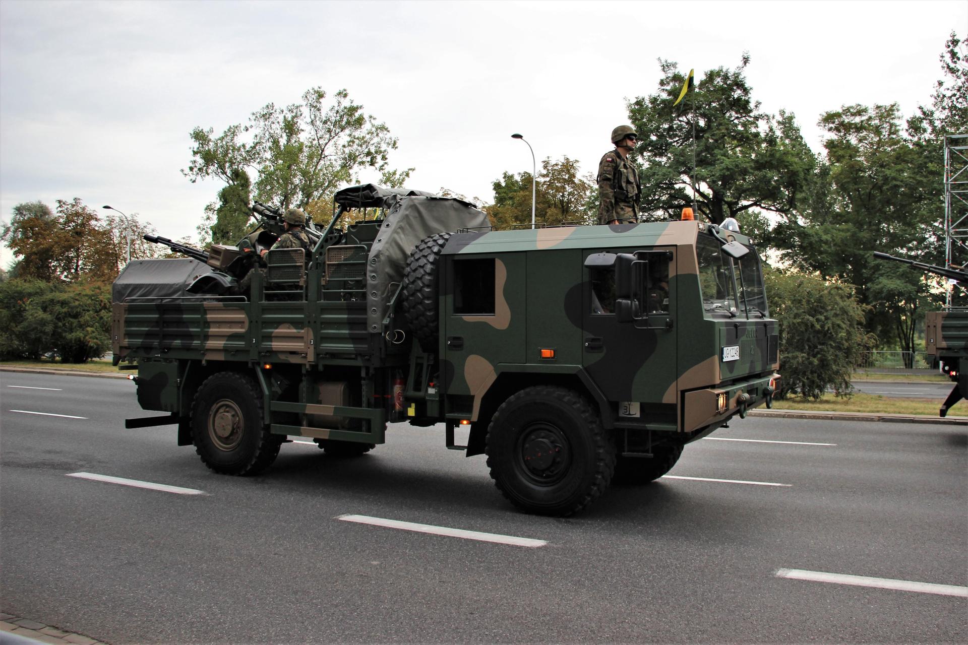 ZU-23-2 Hibneryt - Próba defilady 2024