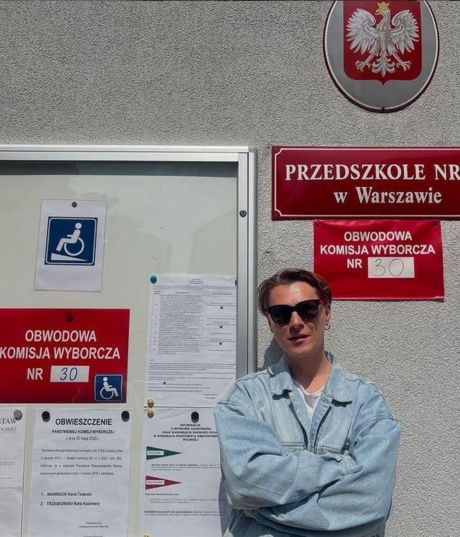 Wybory Prezydenckie 2025. Jak głosowały gwiazdy? Maciej Radel