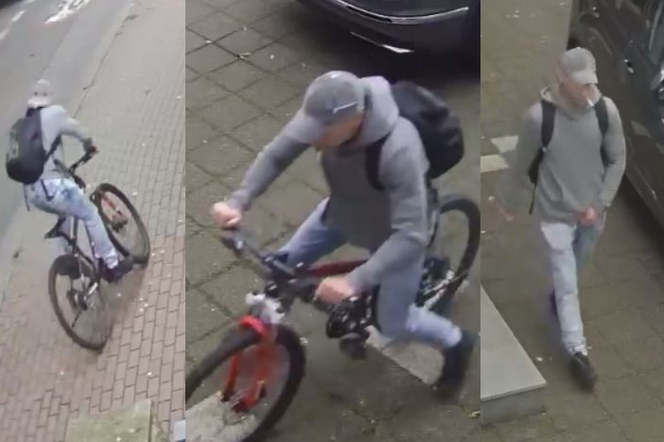 Trójmiejska policja szuka złodzieja rowerów! Poznajesz tego człowieka? [ZDJĘCIA]