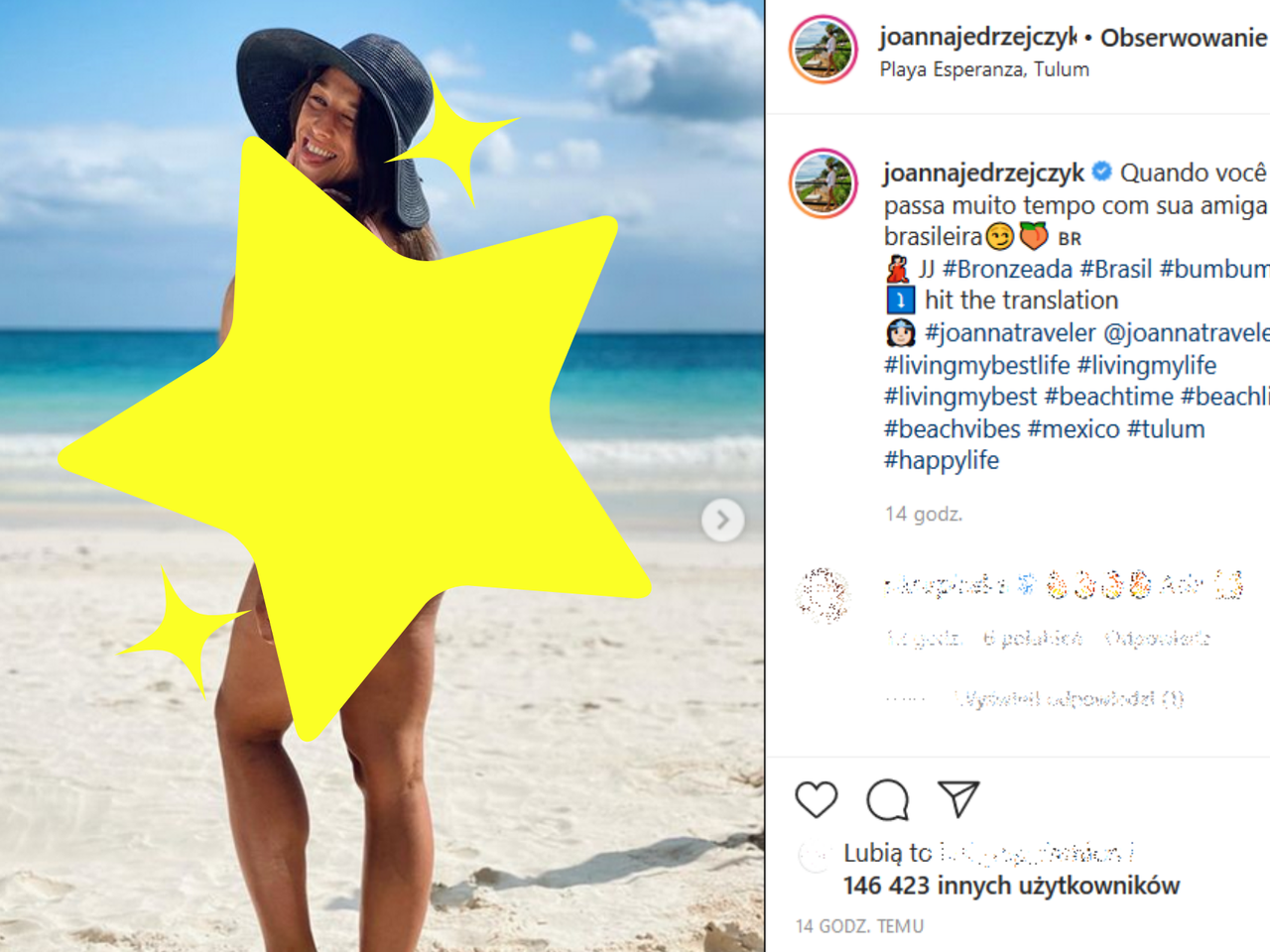 Oświadczył się Joannie Jędrzejczyk na Instagramie. Oczarowała go jednym zdjęciem [GALERIA]
