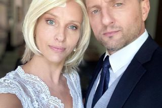 M jak miłość na planie 1831 odcinka. Dorota (Iwona Rejzner), Bartek (Arkadiusz Smoleński