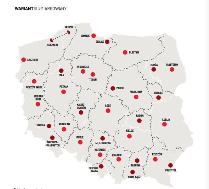 Nowy podział województw 