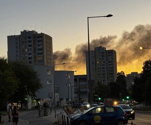 Pożar stacji przekaźnikowej