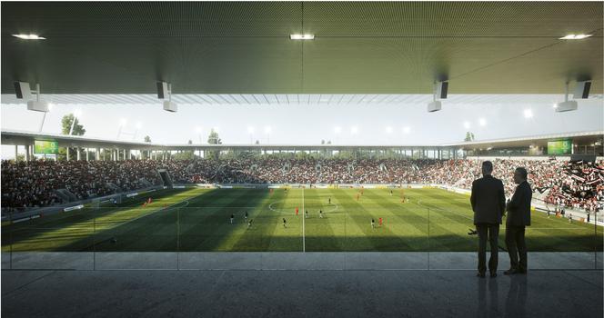 Projekt nowego stadionu Polonii