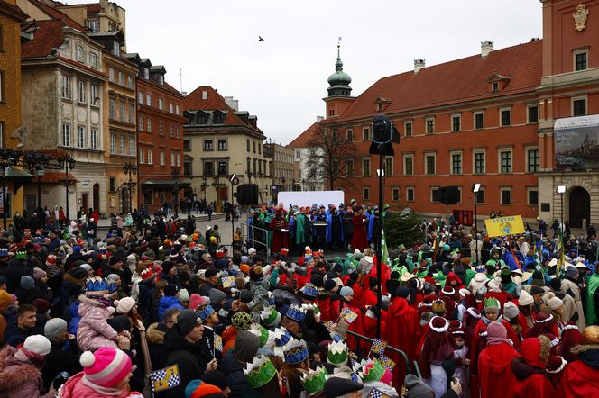 Orszak Trzech Króli 2023 przeszedł przez Warszawę