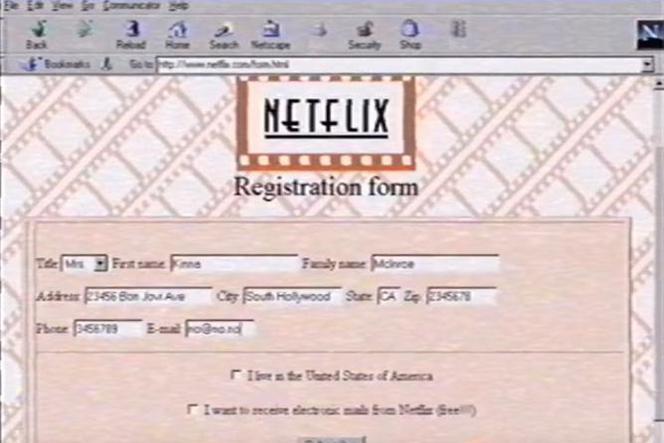 Netflix w 1995 roku. Jak wyglądałby serwis, gdyby powstał w latach 90-tych?