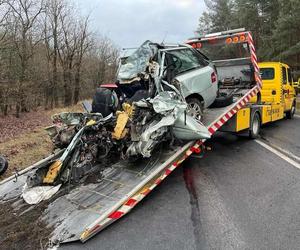 Tragedia na DK32 pod Zieloną Górą