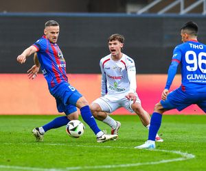  Zadyma na meczu Piast - Górnik