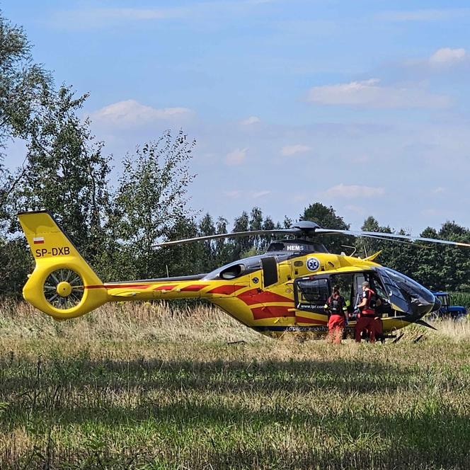 Wypadek we wsi Cyganka. Nie żyje mężczyzna