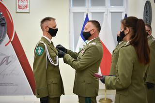 Nowi funkcjonariusze w szeregach warmińsko-mazurskiej straży granicznej [ZDJĘCIA]
