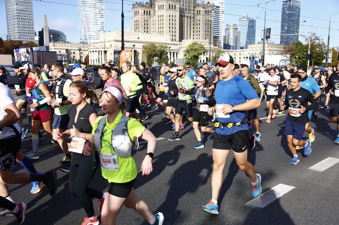 Uczestnicy 46. edycji Nationale-Nederlanden Maratonu Warszawskiego