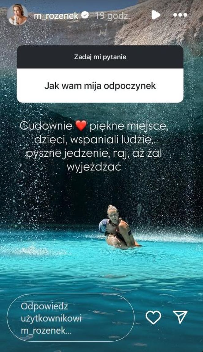 Ile waży Rozenek? Tak wyglądała na rajskich wakacjach. Trzymajcie się!