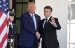 Spotkanie Trump - Macron