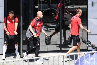 Karol Linetty, Michał Pazdan i Kamil Grosicki