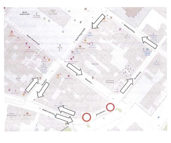 Nowa organizacja ruchu na toruńskiej starówce. Obowiązuje od 3 listopada