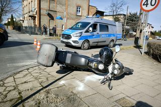 Wypadek na Święciechowskiej w Lesznie 