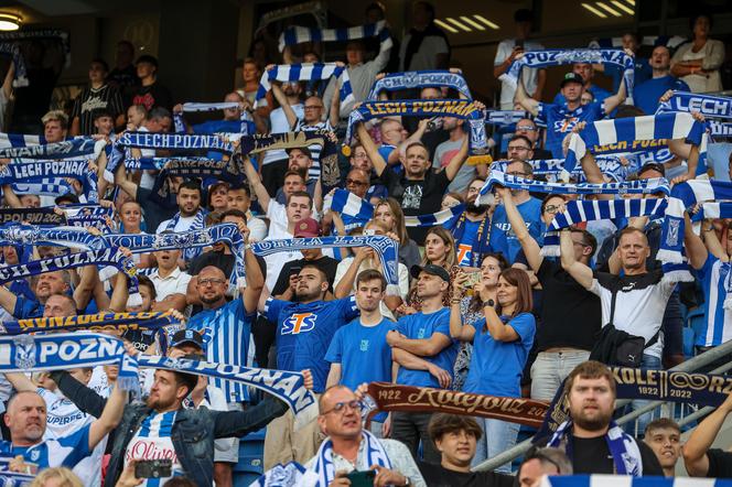 Tak bawili się kibice podczas meczu Lech Poznań - Lechia Gdańsk