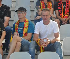 Korona Kielce - Cracovia. Zdjęcia kibiców podczas meczu. 10 sierpnia 2024