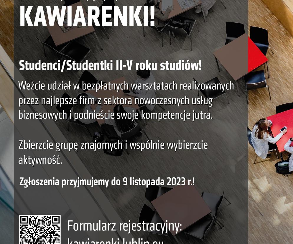 Trwa nabór do jesiennej edycji programu „Kawiarenki” dla studentów z Lublina