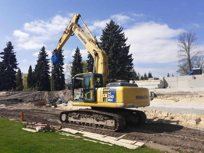 Remont Stadionu Miejskiego w Starachowicach (kwiecień 2024)