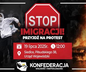 W centrum Siedlec odbędzie się protest „Stop Imigracji”
