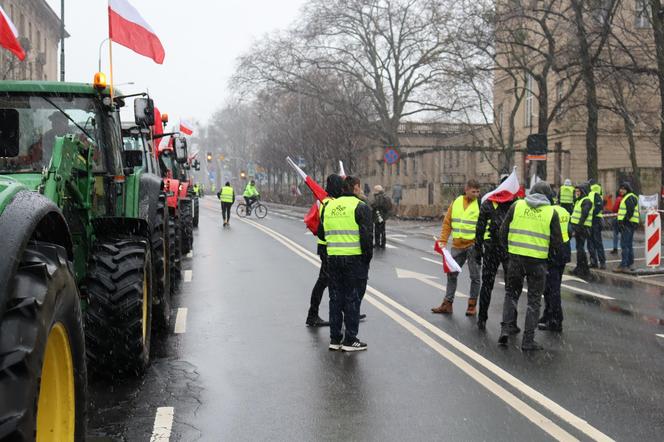 Protest rolników w Poznaniu 