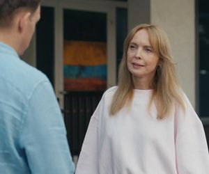 Barwy szczęścia odc. 3126. Łukasz (Michał Rolnicki), Agnieszka (Katarzyna Tlałka)