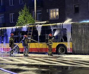 Pożar autobusu