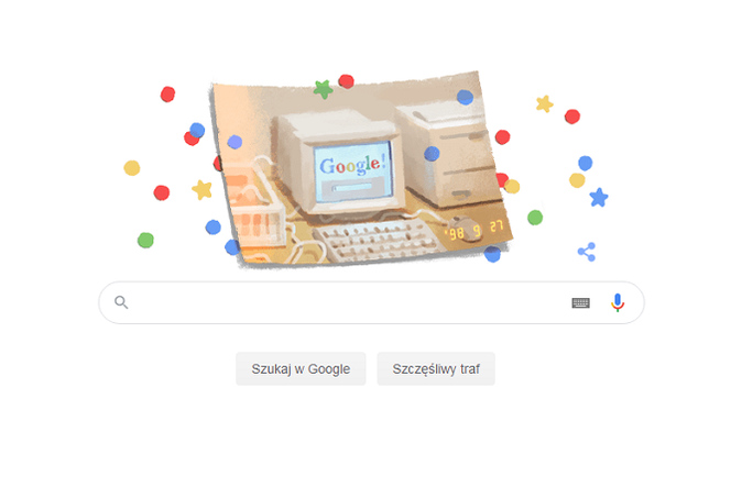 Google - 21. urodziny popularnej przeglądarki! Zobaczcie, jak wyglądała na początku!