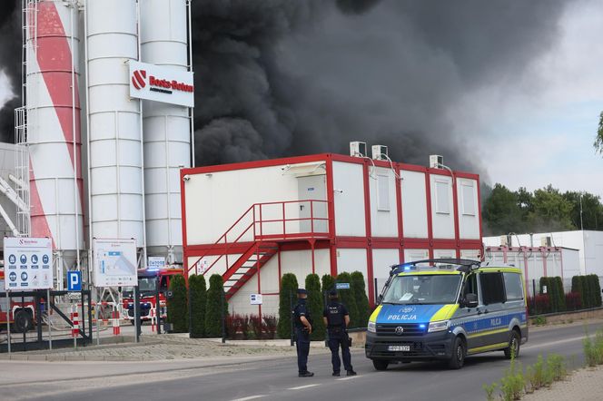 Pożar w Siemianowicach Śląskich