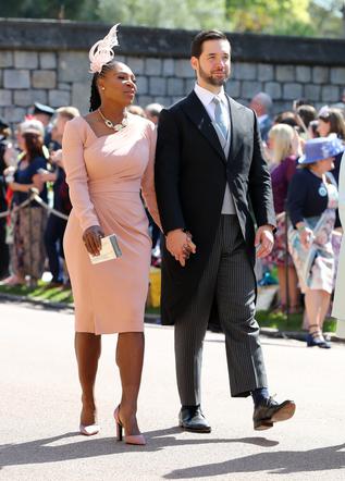 Ślub księcia Harry'ego i Meghan Markle - Serena Williams i Alexis Ohanian 