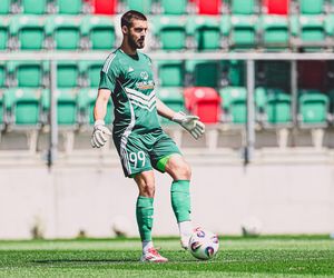 Miłosz Mleczko, bramkarz Termaliki Nieciecza