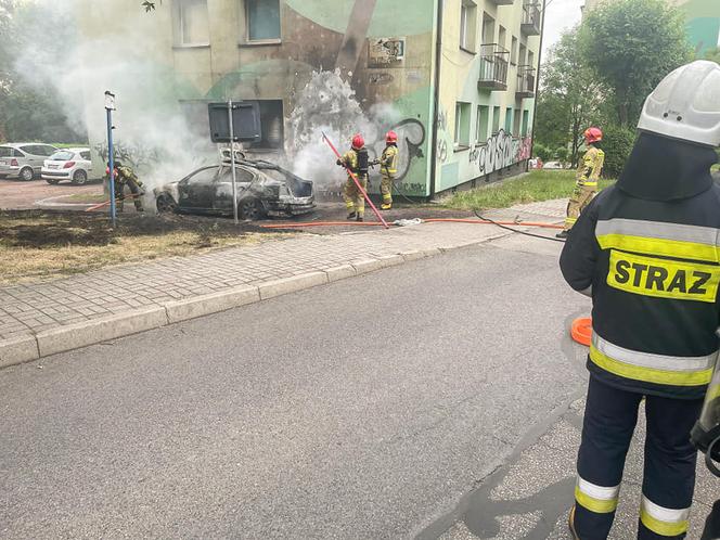 Rybnik. Szok! Podpalił taksówkę, bo był niezadowolony z kursu?!