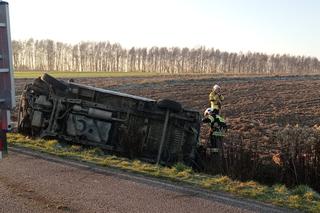 Wypadek busa w Szynwałdzie