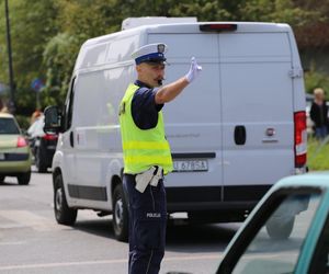 Policjanci sprawdzali swoje umiejętności na najbardziej ruchliwym skrzyżowaniu w Lublinie