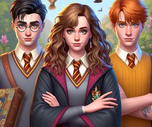 Harry Potter w The Sims 4! Tak wyglądają Harry, Ron i Hermiona w świecie gry [ZDJĘCIA]