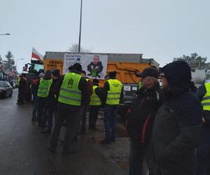 Protest rolników w Hrubieszowie - 9 lutego 2024