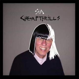 Sia - Cheap Thrills okładka singla