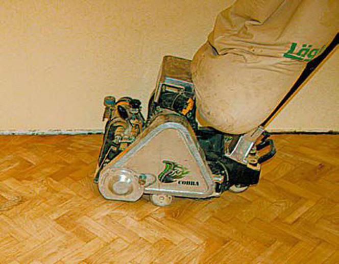 Cyklinowanie parkietu