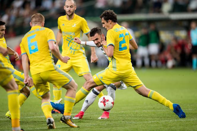 Trzy lata temu Astana wyeliminowała Legię w III rundzie el. LM (3:1 i 0:1).