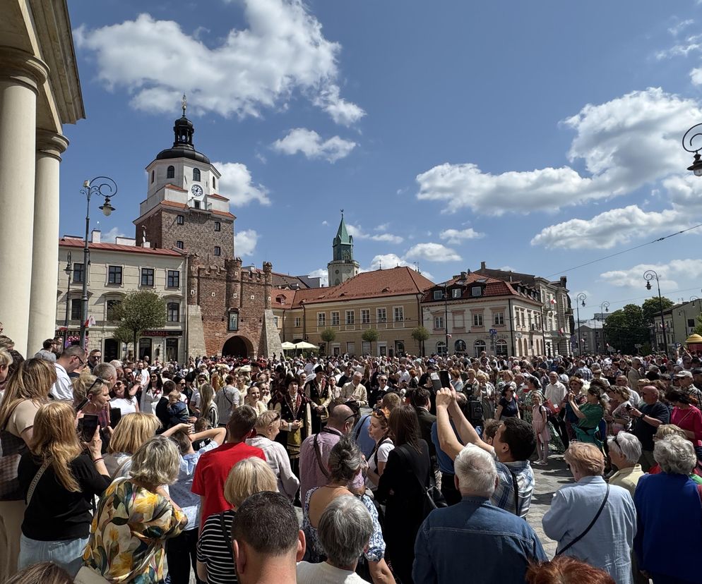 Rekordowy długi polonez w centrum Lublina! 