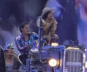 Sanah z mężem na Stadionie Narodowym