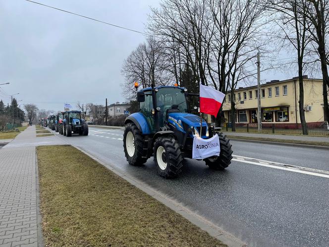 Łódzkie. Protest rolników 9.02.22